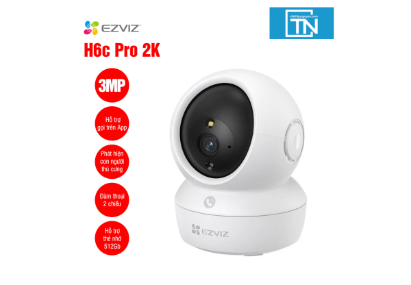 Camera WiFi quay quét EZVIZ H6c Pro 2K 3MP