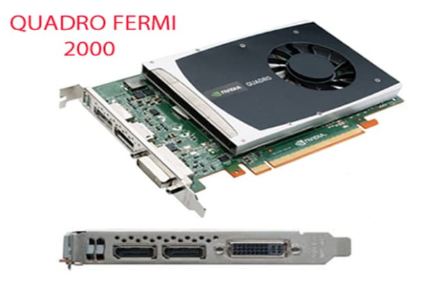 Nvidia Quadro Fermi 2000 1GB-128bit