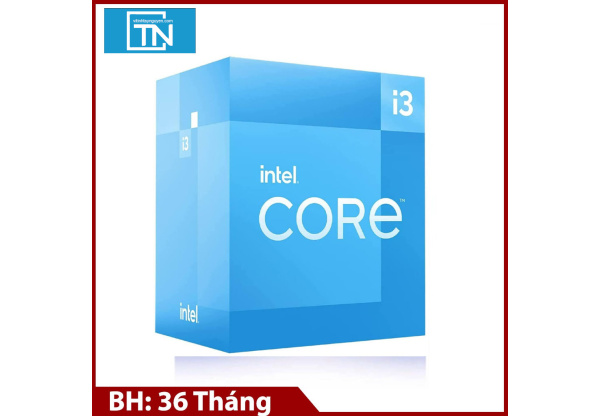 CPU INTEL Core i3-13100 (4C/8T, 3.40 GHz - 4.5GHz, 12MB) - 1700 Chính Hãng 