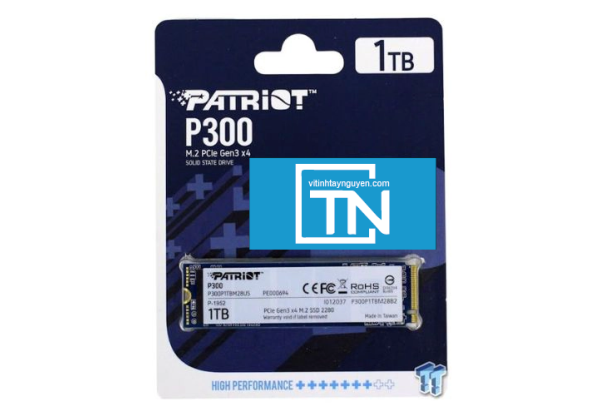 Ổ Cứng SSD 1TB Patriot P300 M2 2280 NVMe (P300P1TBM28)