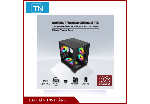 Case Aquanaut pro gaming ATX X2