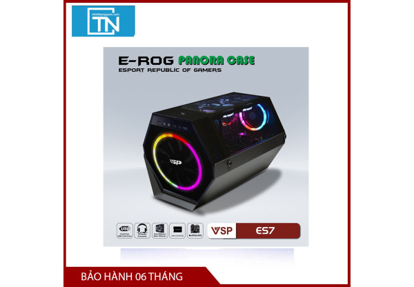 Case Esport Gaming ES7 Black 
