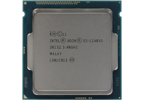 Bộ xử lý Intel Xeon® E3-1240 v3 8M bộ nhớ 3,40 GHz