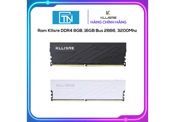 Ram KLLISRE 16GB DDR4 3200MHz Tản Thép 