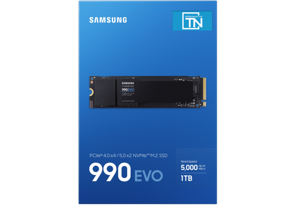 Ổ cứng SSD M2-PCIe 1TB Samsung 990 EVO NVMe 2280