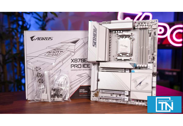 Bo Mạch Chủ Gigabyte X870E AORUS PRO ICE 