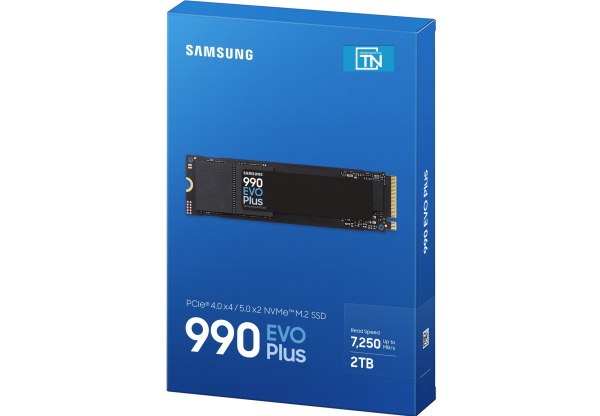 Ổ cứng SSD Samsung 990 EVO Plus 2TB | M.2 NVMe 2280, PCIe Gen4x4